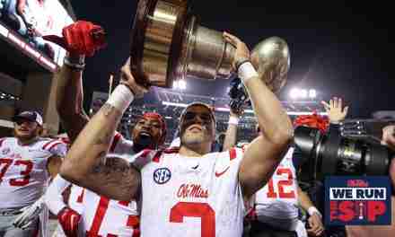 VIDEO: Ole Miss QB Matt Corral talks with media after 31-21 win over State