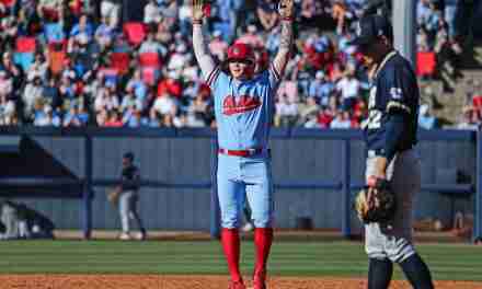 VIDEO: Coach Mike Bianco, Jack Dougherty, Kemp Alderman and Kevin Graham talk after Rebels sweep CSU