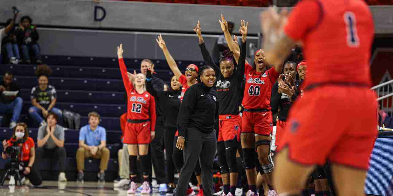 VIDEO: Coach Yolett McPhee-McCuin, Snudda Collins discuss Rebels’ 72-52 win at Auburn