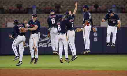 Rebels Walk Past ULM, 10-2