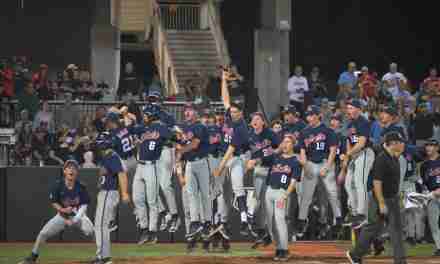 Five home runs propel Rebels to 8-7 win over UCF in series opener