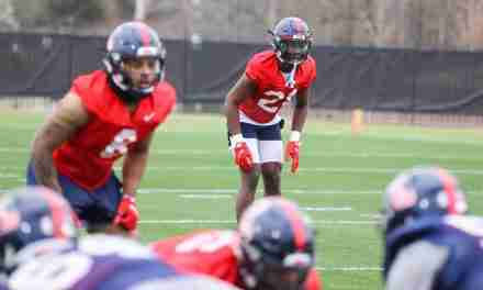VIDEO: Coach Lane Kiffin, Jonathan Mingo, A.J. Finley Discuss Rebels’ First Day Spring Practice