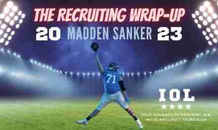 A Visit with Four-Star Offensive Lineman Madden Sanker