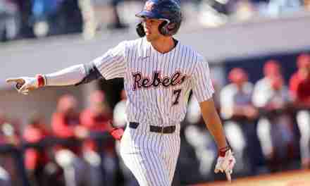 Despite three home runs from Jacob Gonzalez, Ole Miss drops game two to Alabama, 12-10, in extra innings