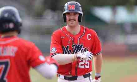Behind Tim Elko’s record-setting game, Ole Miss wins Coral Gables Regional with 22-6 hammering of Arizona