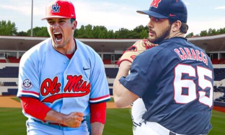 Former Ole Miss Closers Caracci and Broadway Flourishing in July in the Minors