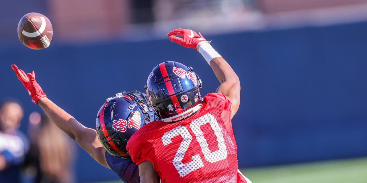 Freshman Davison Igbinosun making a name for himself in Ole Miss fall camp