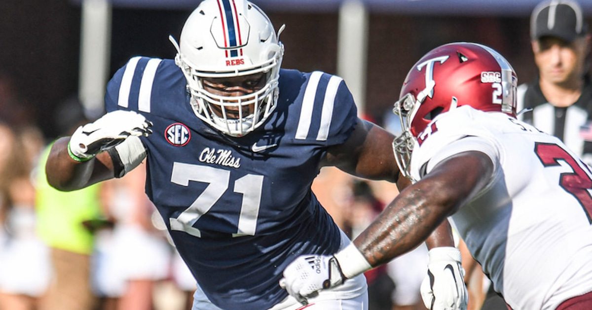 Ole Miss Lsu Each Have Two Starting Freshmen Offensive Tackles Set To Play Saturday The Rebel