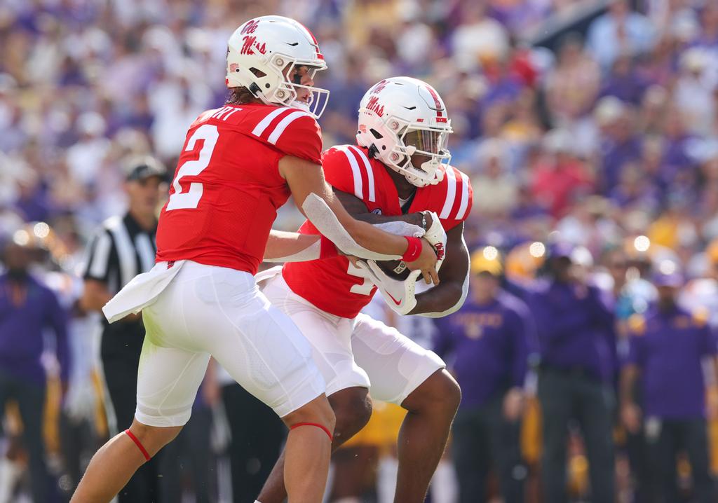 No. 20 Mississippi rallies past No. 13 LSU in fourth quarter for 55-49  victory