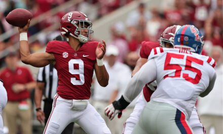 QB Bryce Young believes his Alabama team still has much to play for, will give the Rebels their best