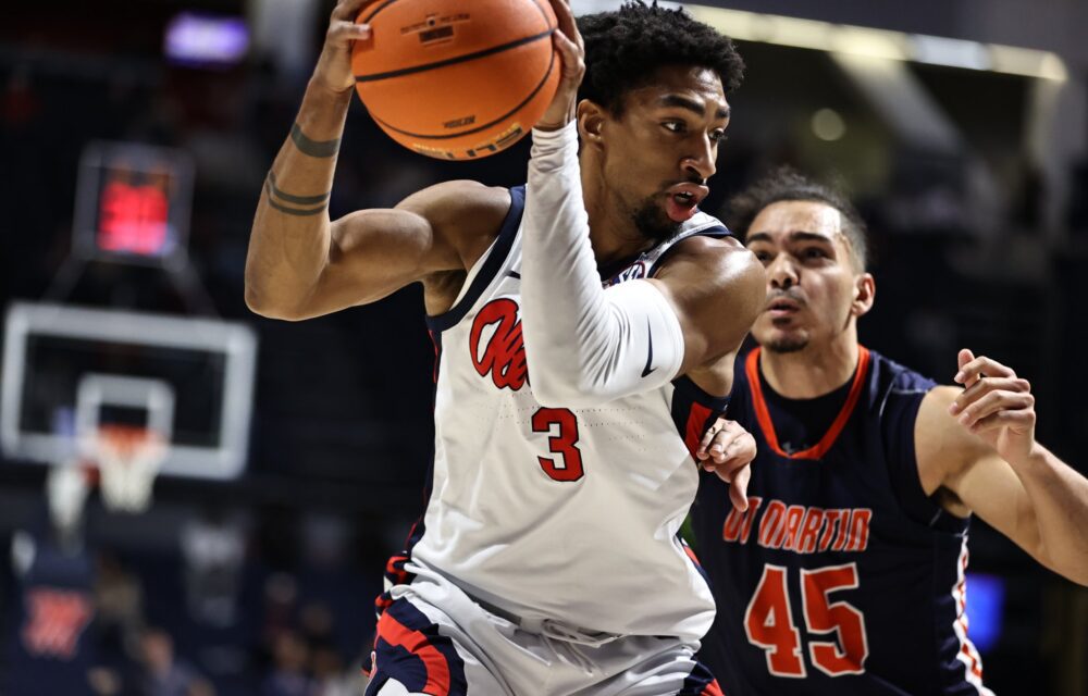 Myles Burns Leads Ole Miss Past UT Martin, 72-68