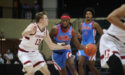 Ole Miss Defeats Stanford, 72-68, as Abram Shines; Rebs Face Siena in Semi-Finals Friday