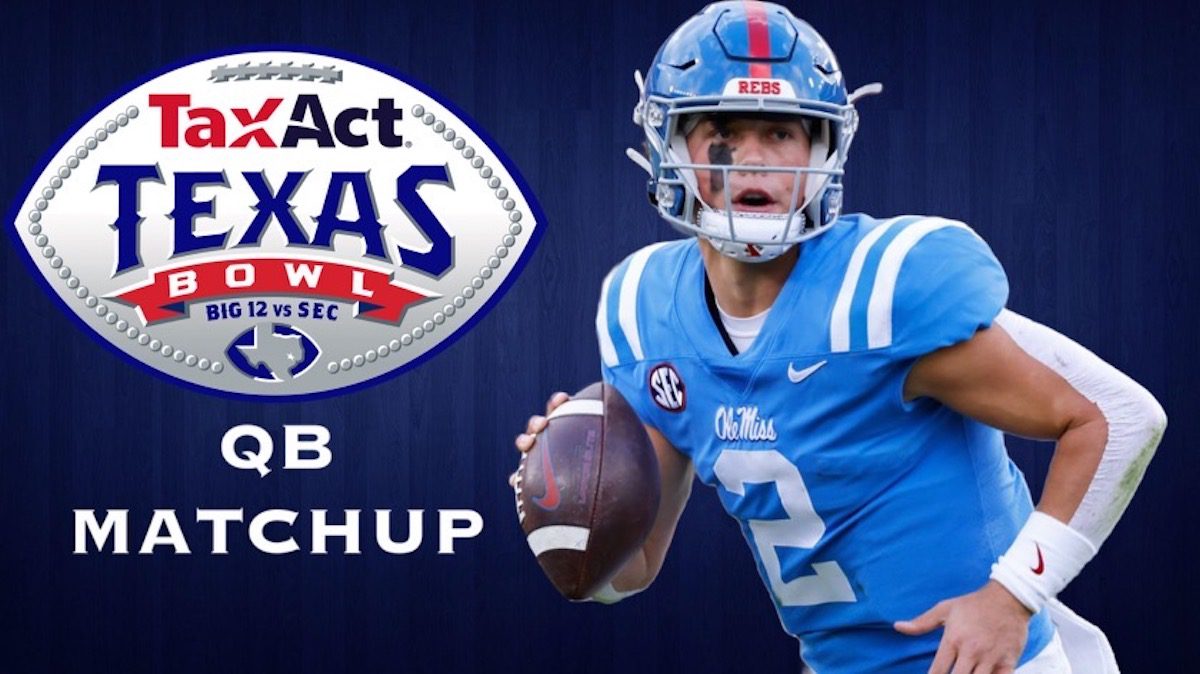 Texas Bowl QB Preview: A look at the Rebels' Jaxson Dart, Red Raiders'  Tyler Shough - The Rebel Walk