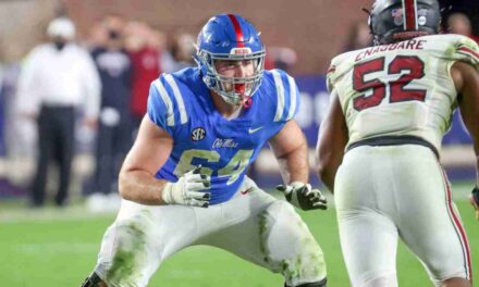Ole Miss offensive lineman Nick Broeker declares for NFL Draft
