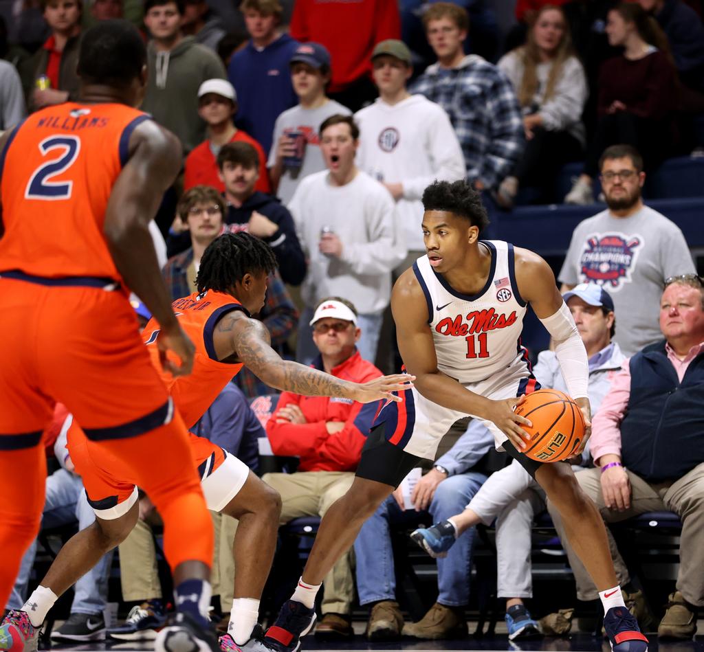 Ole Miss Men's Basketball Drops Fifth Straight In 82-73 Loss To No. 21 ...