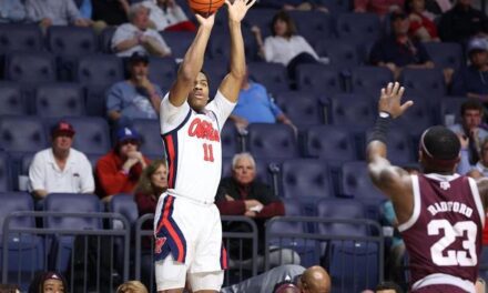 Rebels drop final home game of the season to Texas A&M, 69-61