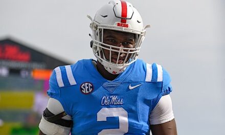 Ole Miss defensive end Cedric Johnson named Chucky Mullins Courage Award Winner