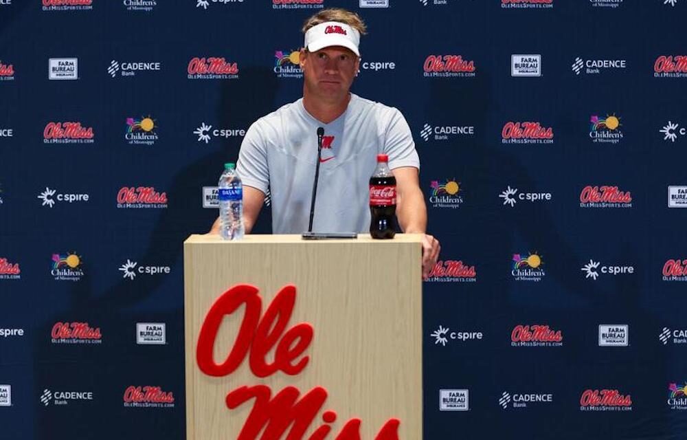 Dollars Over Sense: Ole Miss head coach Lane Kiffin talks about conference realignment, effects on student athletes