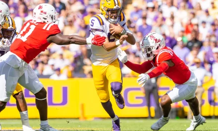 Lane Kiffin talks about the Rebels’ upcoming game against an LSU team loaded with talent