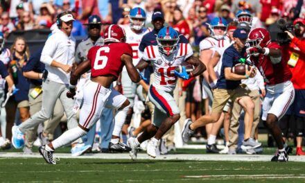 Ole Miss falls to No. 20 in both AP Top 25 and Coaches Poll