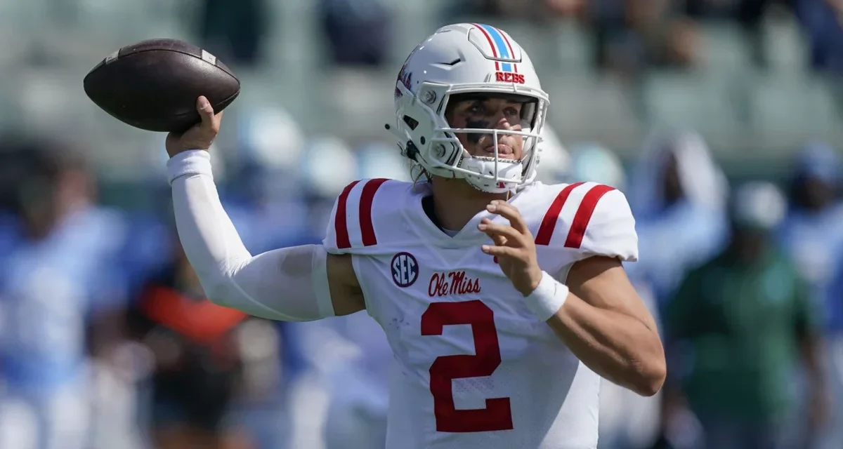 Ole Miss’ Jaxson Dart Named to Davey O’Brien QB Class of 2023