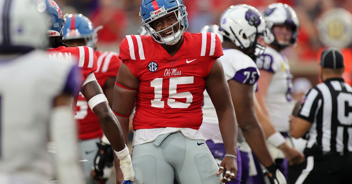 Ole Miss defensive end Jared Ivey talks about the Rebels' mindset and ...