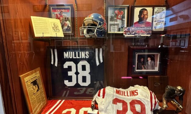 Exactly thirty-four years later, Chucky Mullins’ enduring spirit continues to set an example for Rebels who have come after him