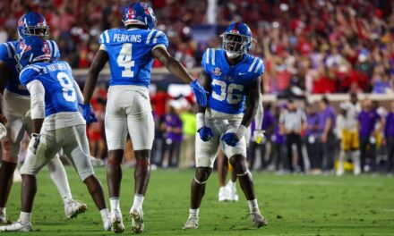 Lane Kiffin praises the Ole Miss offense, challenges the defense as Rebels prepare for Arkansas