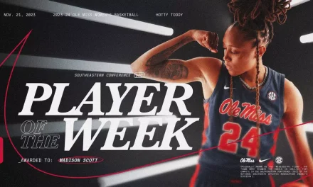 Madison Scott Awarded SEC Co-Player of the Week