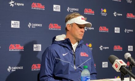 TRANSCRIPT: Lane Kiffin, Dayton Wade and Trey Washington talk with media after Georgia loss