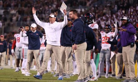 Ole Miss moves up one spot in the College Football Playoff Rankings
