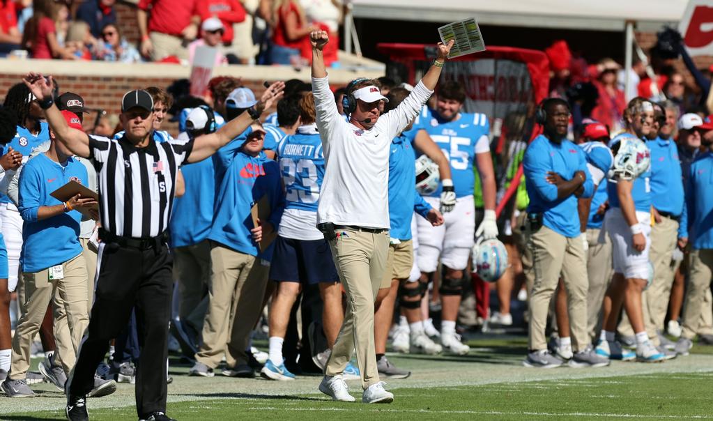 Ole Miss Head Coach Lane Kiffin Looks Back At The Rebels' Win Over A&M ...