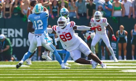 Ole Miss defensive lineman JJ Pegues announces he is returning for final season of eligibility