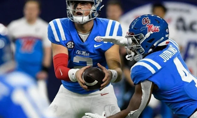 Ole Miss’ Jaxson Dart, Quinshon Judkins reiterate their focus on Peach Bowl, not on status for next season