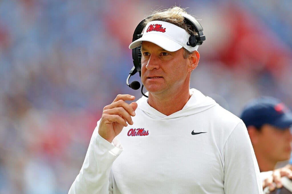 Lane Kiffin Talks About Ole Miss' Upcoming Peach Bowl Matchup Vs. Penn ...