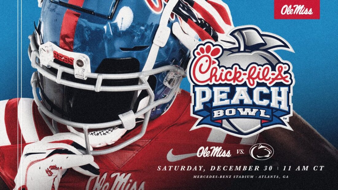 Ole Miss vs. Penn State ChickfilA Peach Bowl Sells Out The Rebel Walk