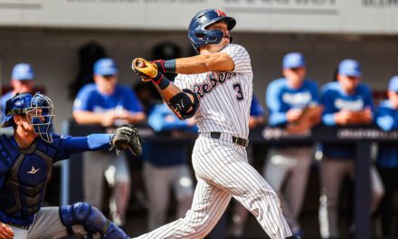 Transfer third baseman Andrew Fischer is excited to play for Ole Miss and is bringing energy to the Rebels’ squad