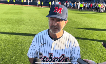 VIDEO:  Coach Mike Bianco, 3B Andrew Fischer, Pitcher Grayson Saunier Discuss Rebels’ 25-2 win over High Point