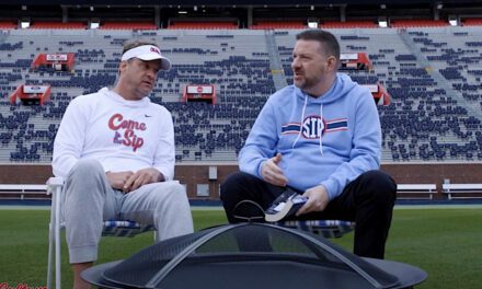 Ole Miss football’s Lane Kiffin joins basketball’s Chris Beard on “Fireside Chat”