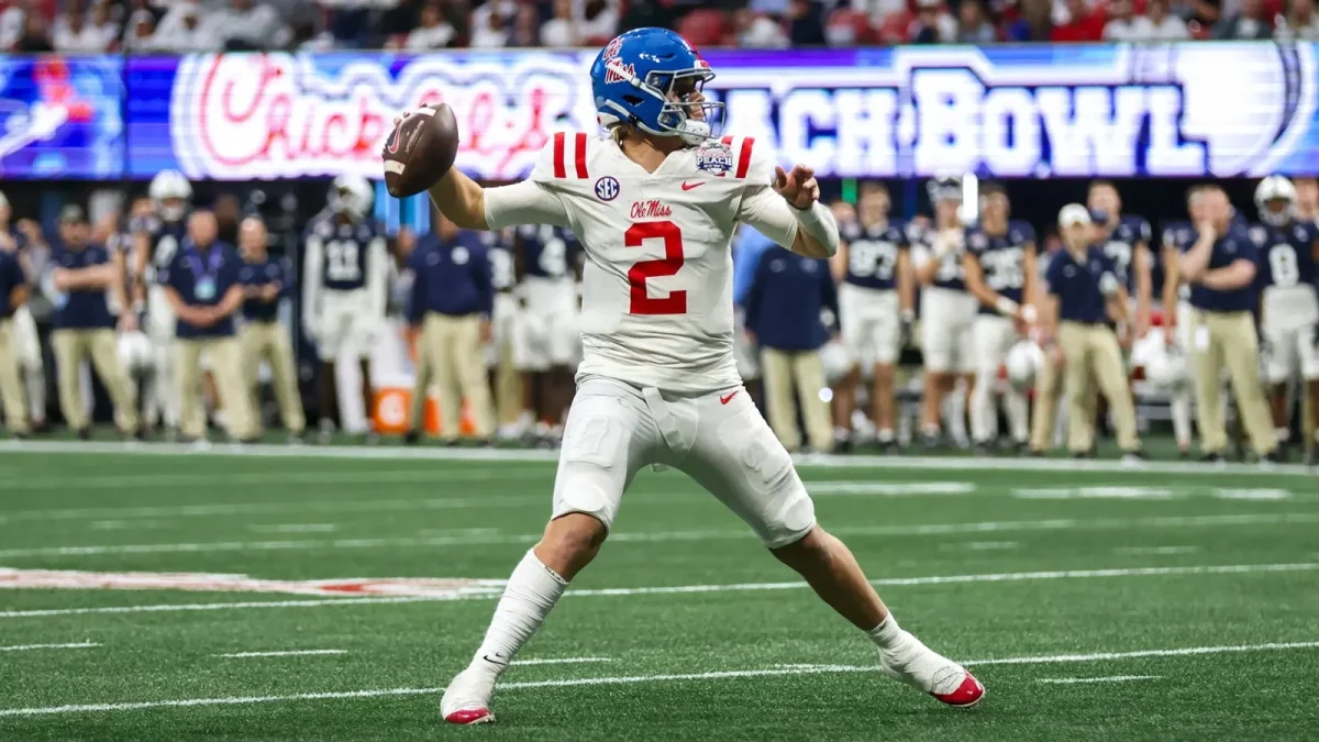 Ole Miss QB Jaxson Dart named one of PFF's Top 10 returning signal