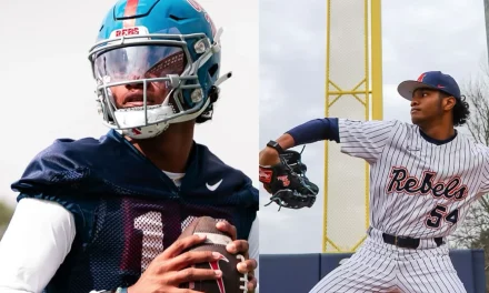 Ole Miss QB2 Austin Simmons ‘Pretty Positive’ He’ll Play Baseball this Spring; Also Says it ‘Felt Like a Dream’ to Throw First Collegiate TD Pass