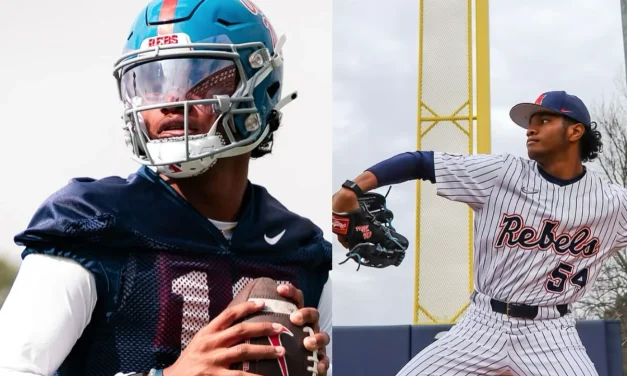 Ole Miss QB2 Austin Simmons ‘Pretty Positive’ He’ll Play Baseball this Spring; Also Says it ‘Felt Like a Dream’ to Throw First Collegiate TD Pass