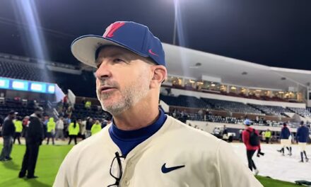 VIDEO: Ole Miss head coach Mike Bianco, Ethan Lege and Sam Tookoian talk after 10-3 win over Morehead St.