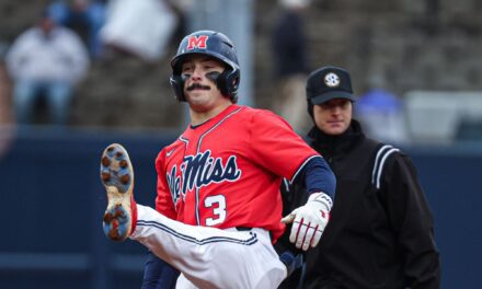 Ole Miss’ Andrew Fischer Takes Rebel Walk Player of the Weekend Honors for Performance against Gamecocks