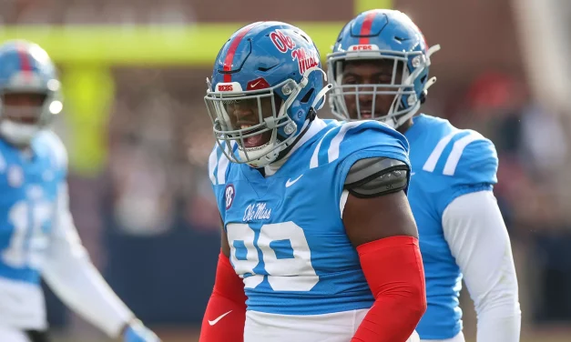 Ole Miss Landshark Defense Adds Size, Strength to the Front Seven in 2024
