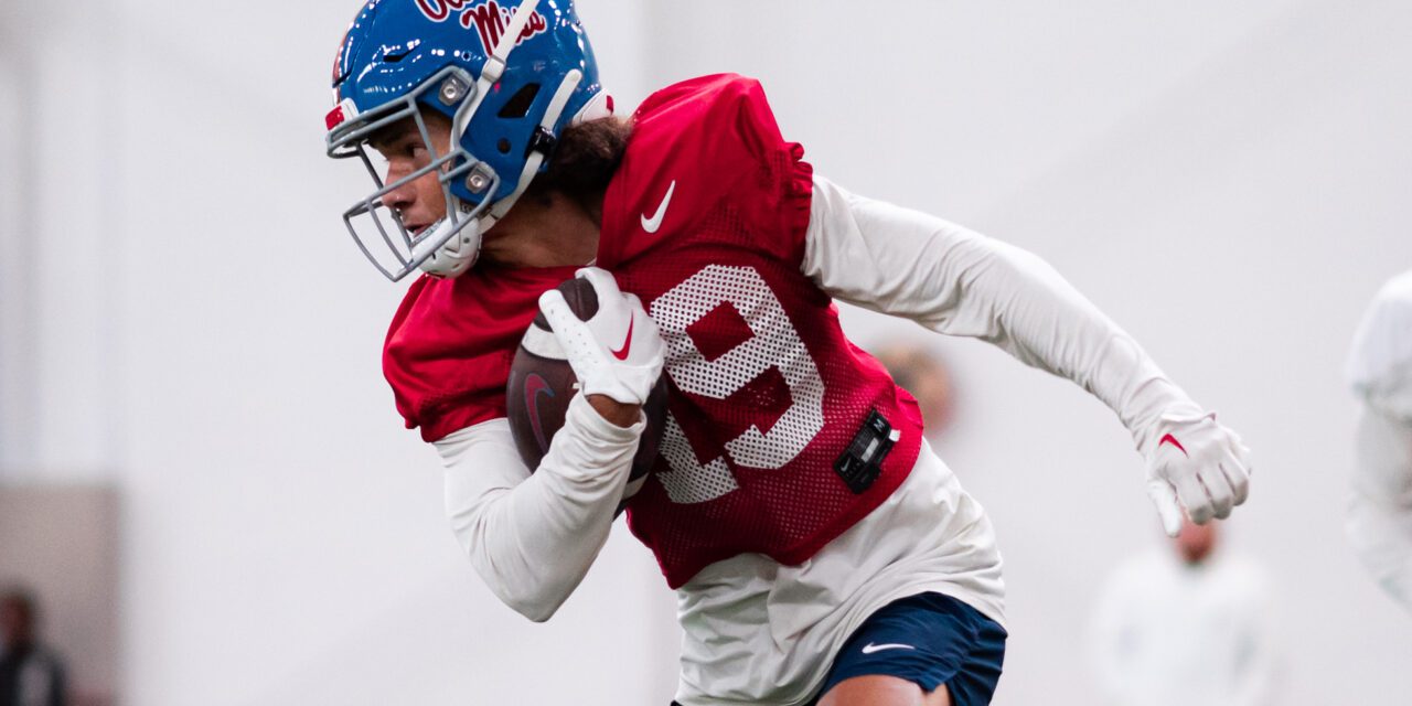 Ole Miss Wide Receiver Cayden Lee is Ready to Shine When His Number is Called