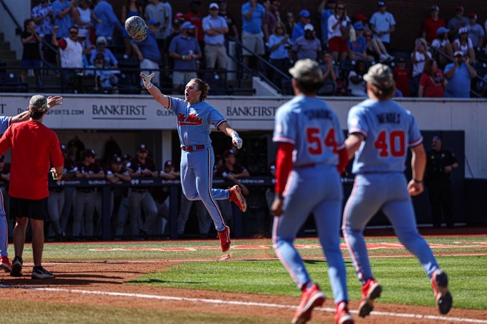 Ole Miss Baseball Run-Rules No. 22 Mississippi State to Take 14-2 Win ...