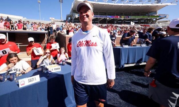 ‘Are You Not Entertained?’ | Lane Kiffin Serves as Ringmaster of Highly-Enjoyable Grove Bowl Games