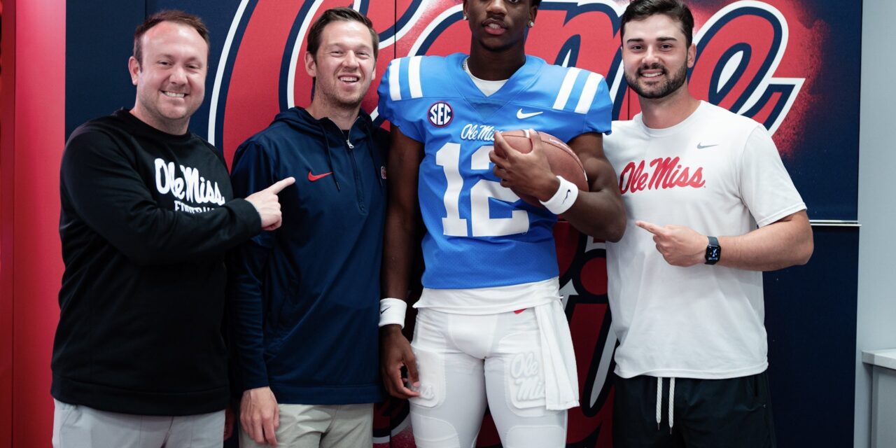 A visit with Coach Brian Russell on his 4-Star QB Son Keelon Russell and the Rebels | ‘Ole Miss has that SWAG and energy now’