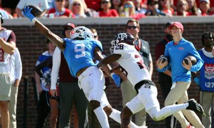 Ole Miss’ loaded receiving corps ranks No. 2 in the nation, per PFF